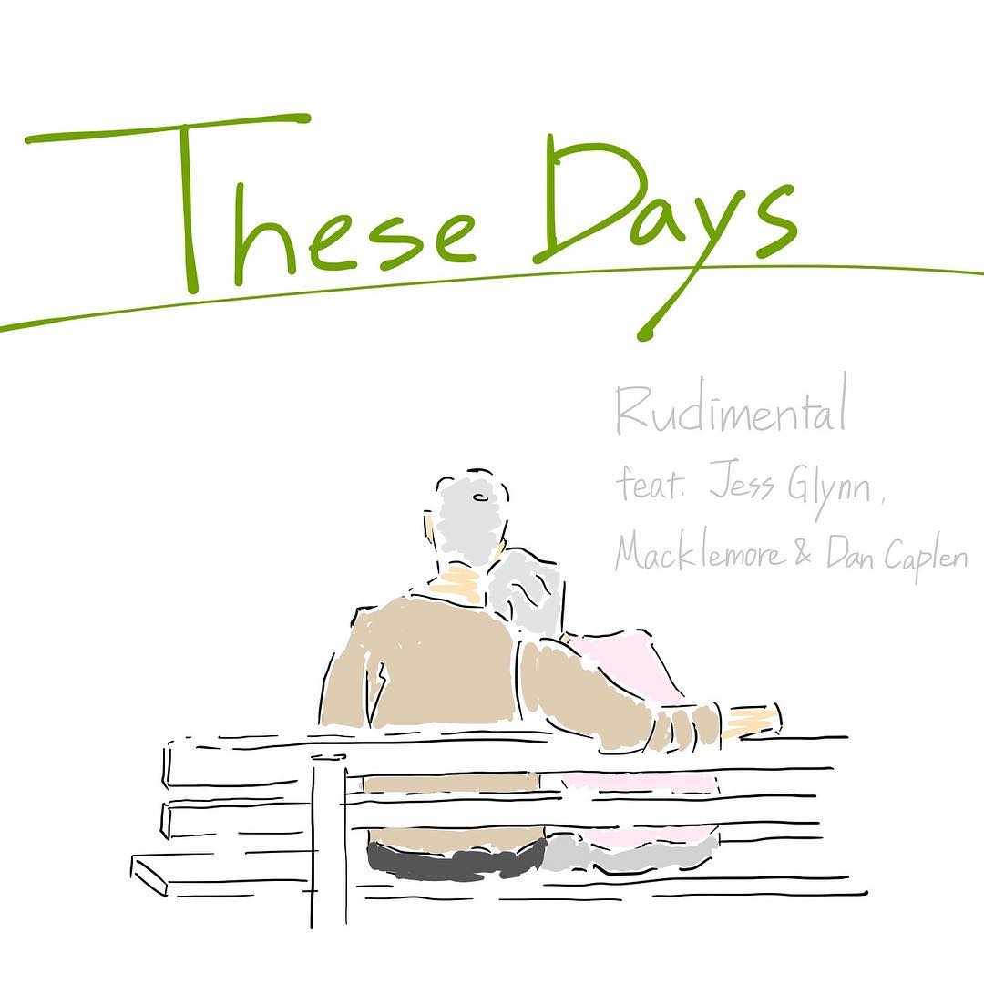 iPad Pro Work#20 この歌はハッピーエンドで終わる Rudimental - These Days feat. Jess Glynne , Macklemore and Dan Caplen