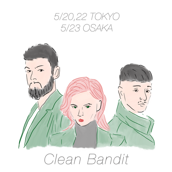 iPad Pro Work#33 Clean Bandit Japan Tour